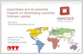 Trung Nguyen - OpenStack and its potential impacts on developing countries - Vietnam update.