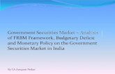 Indian Govt Securities & FRBM