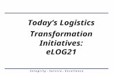 Today's Logistics Transformation Initiatives:eLOG21