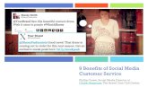 9 Benefits of Social Media Customer Service