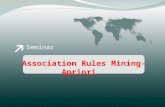 Seminar Association Rules