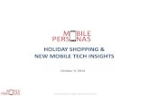 Mobile personas   2014 holiday survey results (oct  14) final