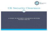 UK security clearance types
