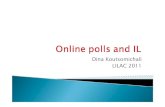 Koutsomichali - Using online polling systems in IL sessions