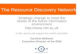 The Resource Discovery Network