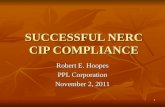 Successful NERC CIP Compliance - Robert Hoopes, PPL Corporation
