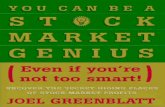 Joel Greenblatt - You Can Be a Stock Market Genius