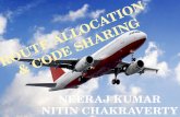 Route allocation & code sharing