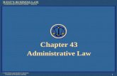 43 administrative law