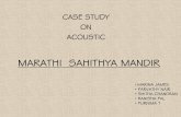 Marathi sahitya mandir, vashi - ACOUSTICS - AUDITORIUM - MUMBAI