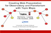 Creating Web Presentation for Observatory and Planetarium with Topic Maps