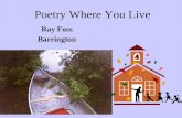 Poetry Where You Live 1