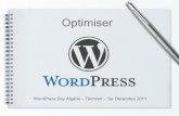 Optimiser wordpress
