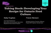 Taking Stock: Developing Your Recipe for Ontario Food Culture