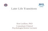 Later Life Transitions - Ken Laidlaw
