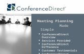 ConferenceDirect Presentation updated thru 2009