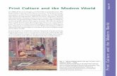 7. Print Culture and the Modern World