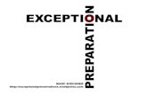 Fixing Presentation Culture: Exceptional Preparation