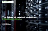 GWAVACon - The future of content archiving– E-Mail, Social, Mobil …