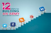 12 step to building an army of content soldiers