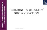 ITFT-Building a quality organisation