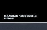 Iskandar residence @ medini