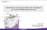 Social media monitoring for hospitals