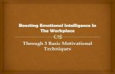 Boosting Emotional Intelligence In The Workplace