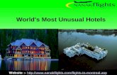 World's Most Unusual Hotels