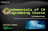00 Fundamentals of csharp course introduction