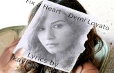 Fix a heart – Demi Lovato lyrics