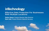 Effective data protection for businesses with multiple locations