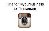 Instagram for Business - JoomGeek - lecture 08.14