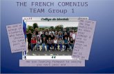 The French comenius team group 1