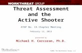 Threat assessment and the active shooter