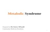 Metabolic syndrome in Community Medicine