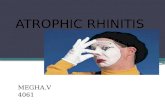 Atrophic rhinitis ppt