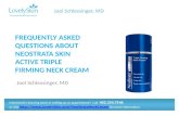 Joel Schlessinger MD - FAQ NeoStrata Skin Active Triple Firming Neck Cream