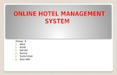 ONLINE HOTEL MANAGEMENT SYSTEM