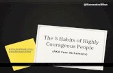 The 5 habits of highly courageous people (AKA Fear Alchemists)