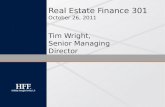 Real Estate Finance 301: Raising Capital in Today’s Economy – Strategies and Deal Points (Richard Peiser) - ULI Fall Meeting 102611
