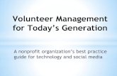 Volunteer Management for Today's Generation
