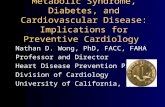Metabolic Syndrome, Diabetes, and Cardiovascular Disease ...
