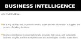 Business intelligence an introduction