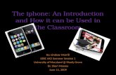 The I Phone Presentation (Ten Minute Teaching Experience)