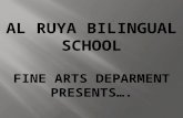 AL RUYA BILINGUAL SCHOOL :ART WORK