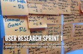 How we do Research and Product Design Sprints