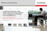 Comprehensive and Simplified Management for VMware vSphere environments