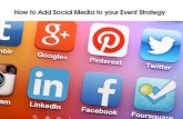 Social media & event strategy