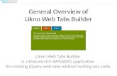 jQuery Tabs by Likno Software